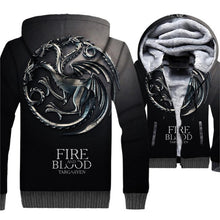 Load image into Gallery viewer, Fire &amp; Blood Hoody