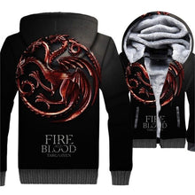 Load image into Gallery viewer, Fire &amp; Blood Hoody