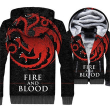 Load image into Gallery viewer, Fire &amp; Blood Hoody