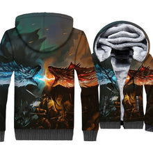 Load image into Gallery viewer, Fire &amp; Blood Hoody